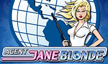 Ohne Anmeldung kostenlos Agent Jane Blonde Slot spielen