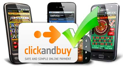 ClickandBuy mobile Casino für Android